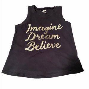 Imagine. Dream. Believe Graphic Tank top